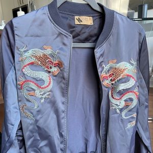 Silk Fall purple bomber